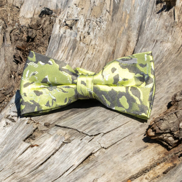 Vihreä camo-kuosillinen rusetti - Image 2