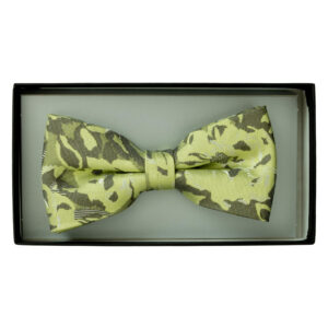 Vihreä camo-kuosillinen rusetti