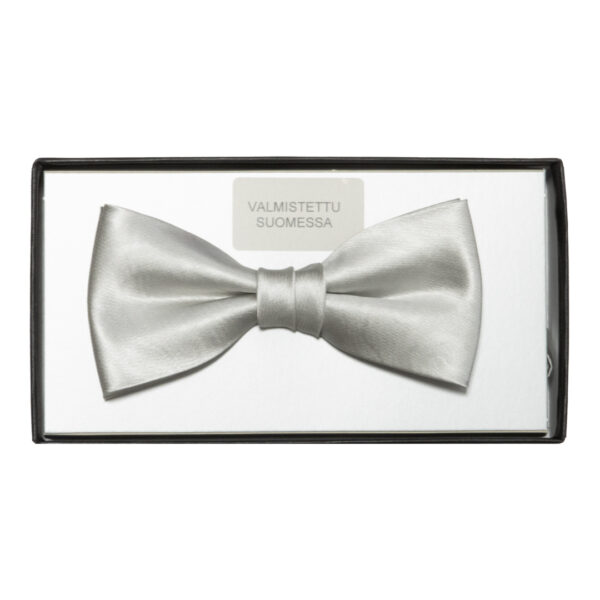 Hopeanharmaa silkkirusetti