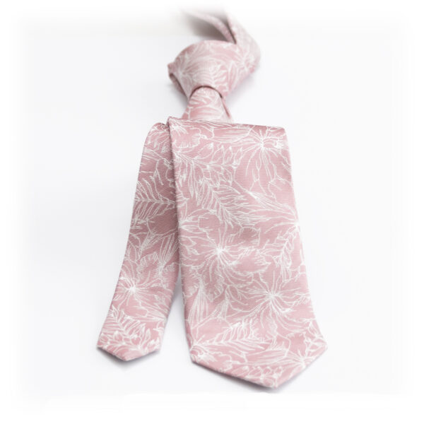 Kukkakuosillinen silkkisolmio - Image 2