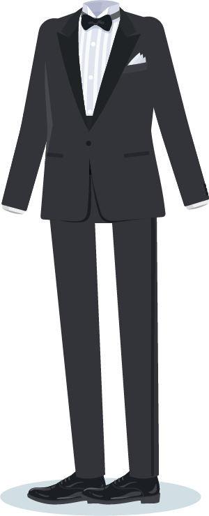 Smokki – iltapuku pukeutumisetiketin mukaan