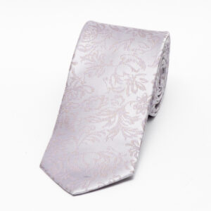 Lila kukkakuosillinen solmio