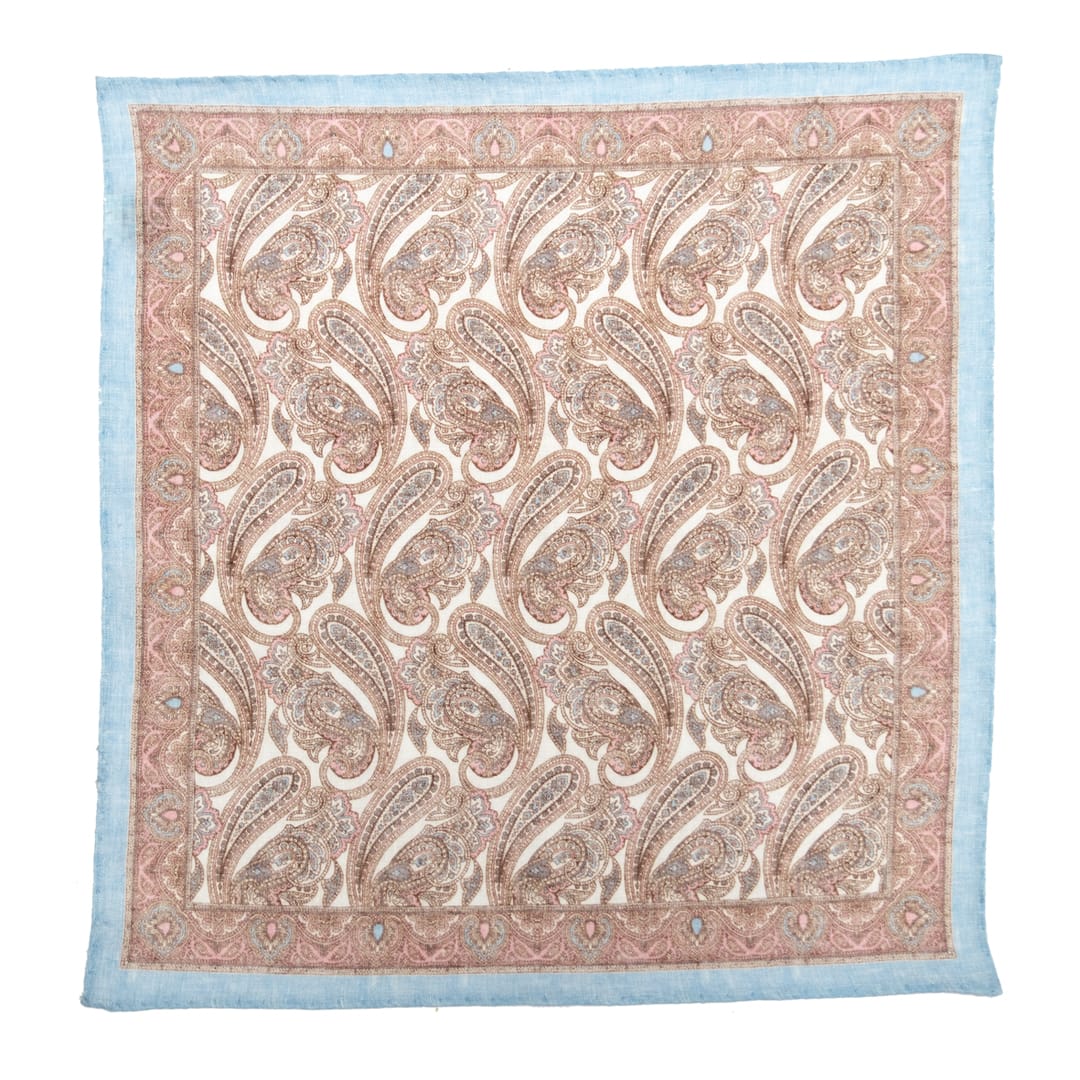 Paisley pellavataskuliina - Image 2
