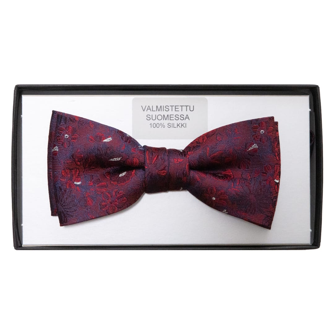 Kukkakuosillinen silkkirusetti
